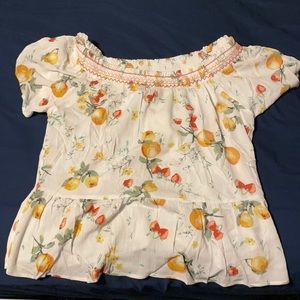 Maurices lemon blouse